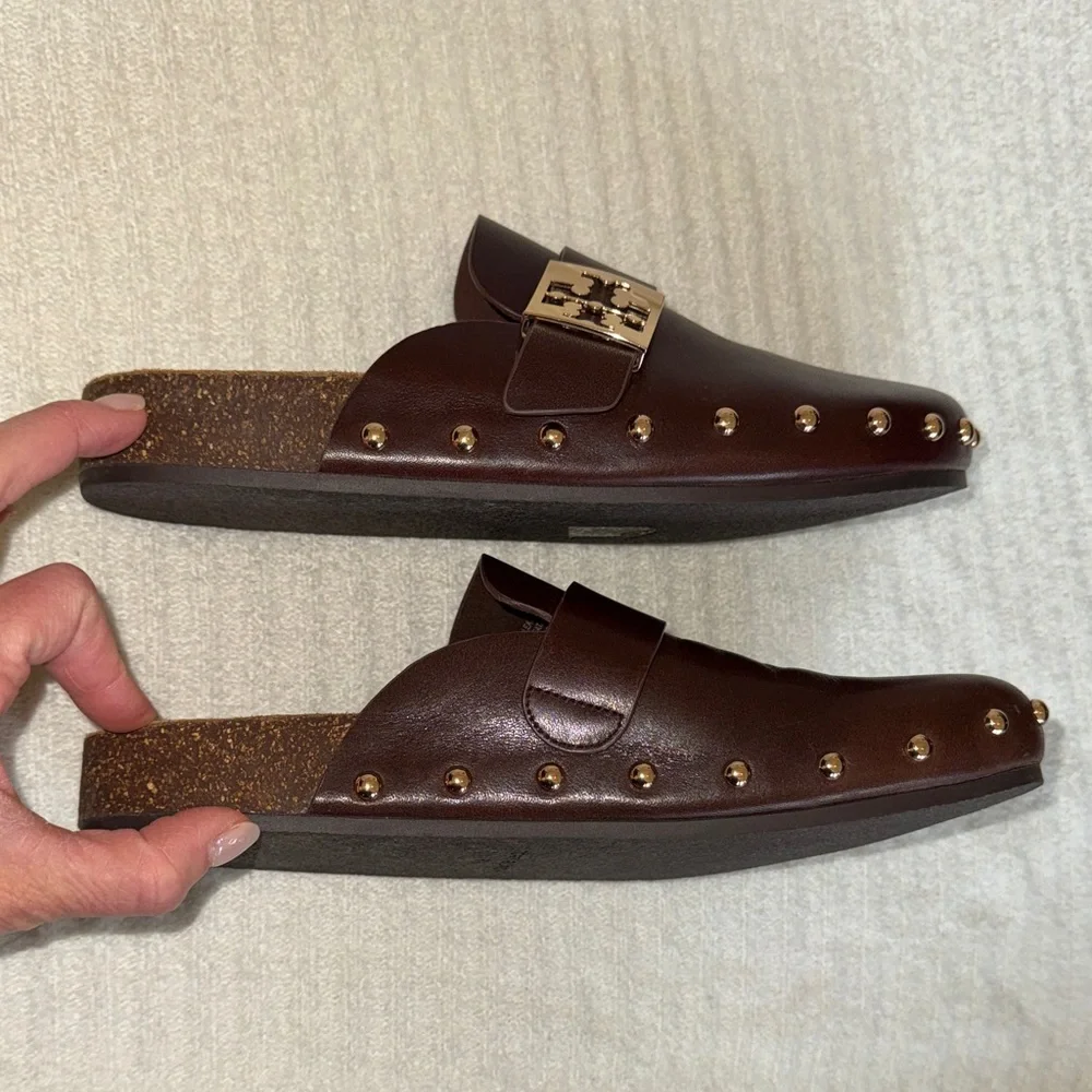 Tory Burch Studded Mellow Mule 8.5 - Picture 9 of 11